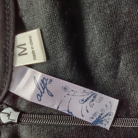 BeJeweled, Sparkle Dressy Short Jumper Black M - Picture 9 of 9